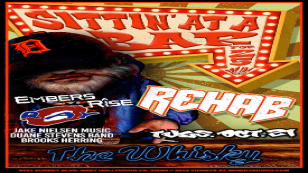 Rehab, Embers Rise, Oray Band, Duane Stevens Band, Brooks Herring, Type 1