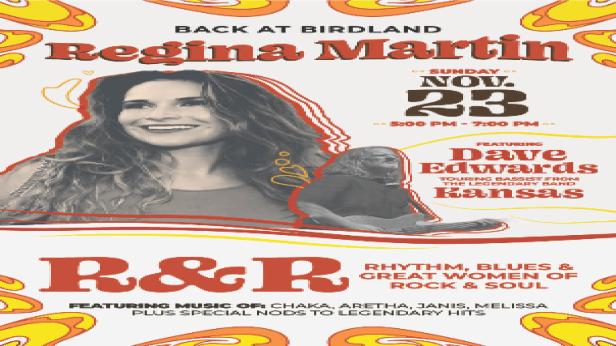 Regina Martin: The R&R Show – Rhythm, Blues & Great Women of Rock & Soul