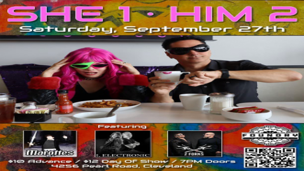 SHE1HIM2, Marottes, I, ELECTRONIC, 2 FORKS