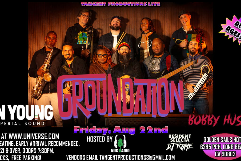 Groundation- American roots reggae stars come to Long Beach!