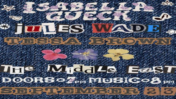 Isabella Gueck, Jules Wade, Tessa Brown