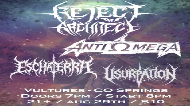 Reject the Architect, Anti Omega, Eschaterra, Usurpation