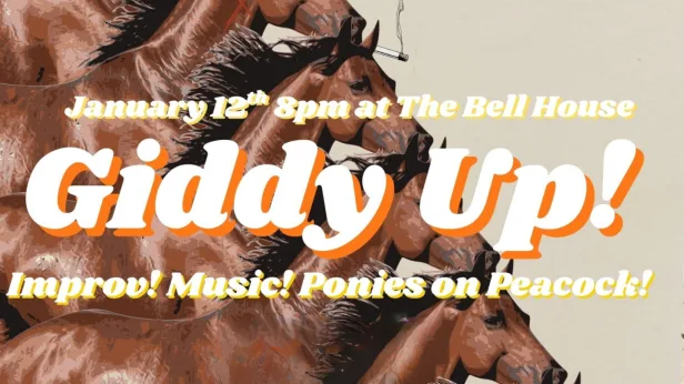 Giddy Up!  Improv! Music! Ponies on Peacock!