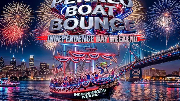 PERREO BOAT BOUNCE 🔥 🇺🇸 INDEPENDENCE WEEKEND 🇺🇸 | MOSHULU📍
