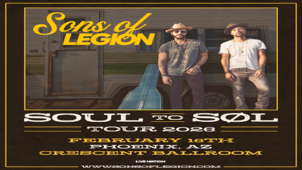 SONS OF LEGION - SOUL TO SØL TOUR