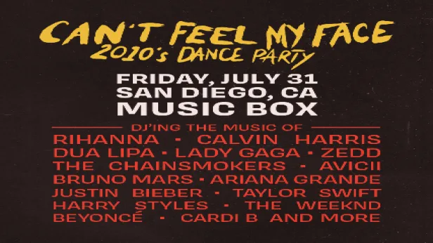 Can't Feel My Face: 2010's Dance Party