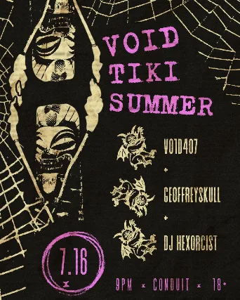 Void. Tiki. Summer (VTS Summer Goth Celebration)