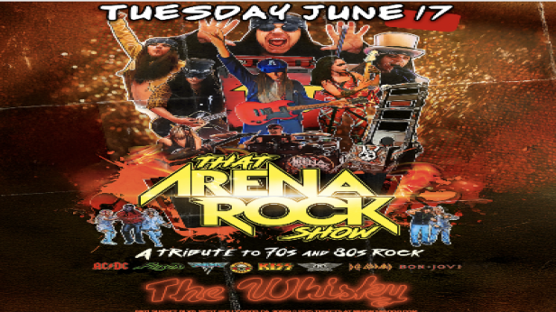 THAT ARENA ROCK SHOW (A Tribute to 70's and 80's Rock), Red the Rose