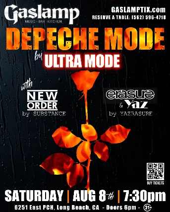 DEPECHE MODE + NEW ORDER + YAZ + ERASURE Tributes