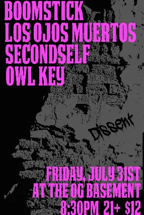 Boomstick W/ Los Ojos Muertos, Second Self and Owl Key