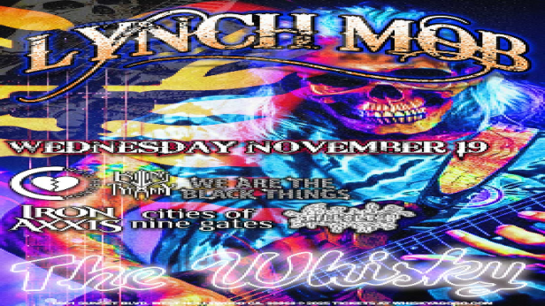 Lynch Mob, Circle the Earth, Killing Tyranny, We Are The Black Things, Cities of Nine Gates, Tilsleep