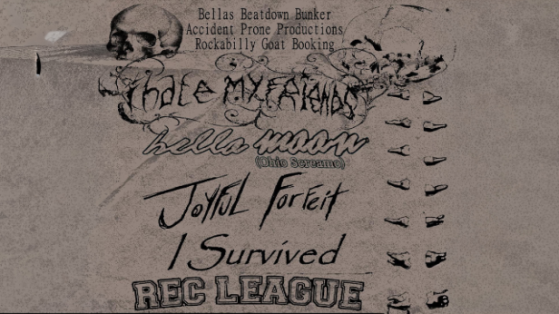 I Hate My Friends, Hello Moon, Joyful Forfeit, I Survived, Rec League