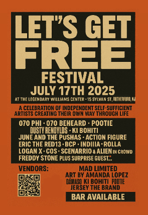 Let's Get Free Festival featuring: 070 PHI, 070 BEHEARD, Pootie, DUSTY RENOYLDS and many more.
