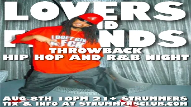 LOVERS AND FRIENDS - Throwback R&B & Hip Hop Night