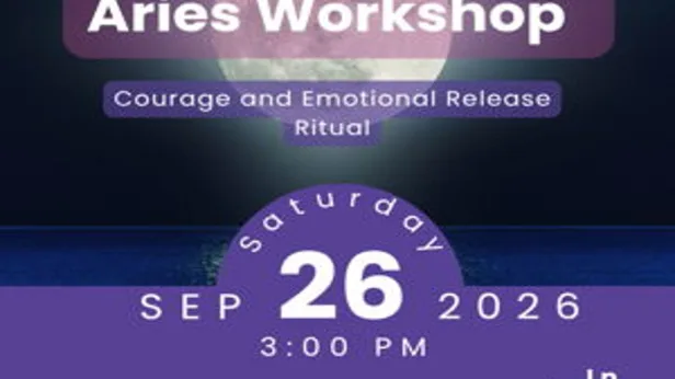 Full Moon in Aries Astro Workshop