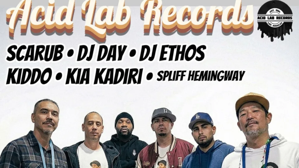 Acid Lab Records Present: Scarub,DJ Ethos,Kia Kadiri (BC), Kiddo (21+)