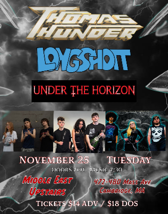 Thomas Thunder Band, Under The Horizon, LongShott