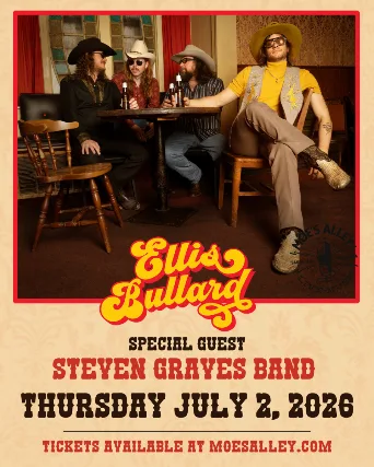 Moe's Alley Presents: Ellis Bullard w/ Steven Graves Band