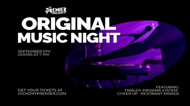 Original Music Night w/ Trailer, Proxima System, Cheer Up, Resonant Mirage