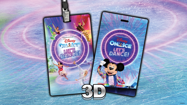 Disney On Ice Lets Dance - Official Souvenir Tag