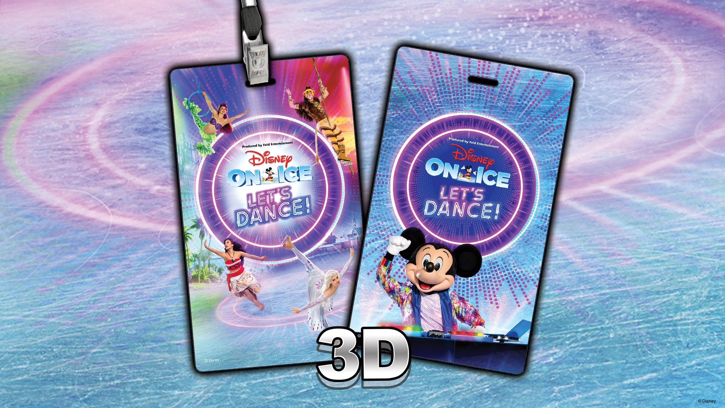 Disney On Ice Lets Dance - Official Souvenir Tag