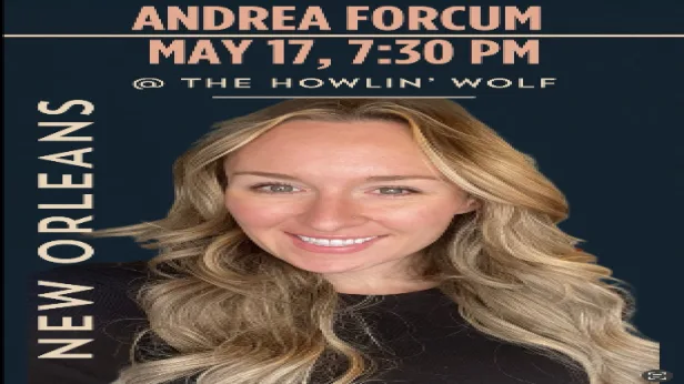 Andrea Forcum is Educator Andrea