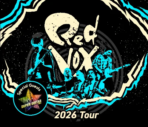 SOLD OUT! Red Vox w/ Super Guitar Bros