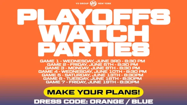 Playoffs Times Square