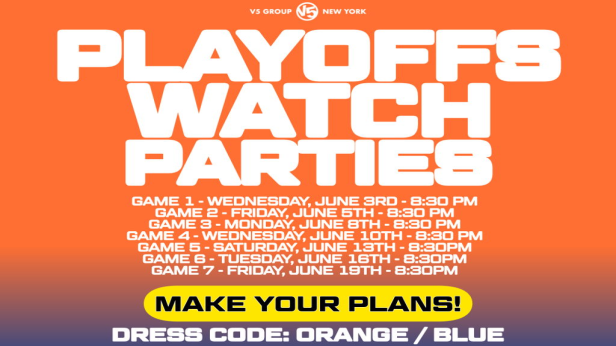 Playoffs Watch Parties