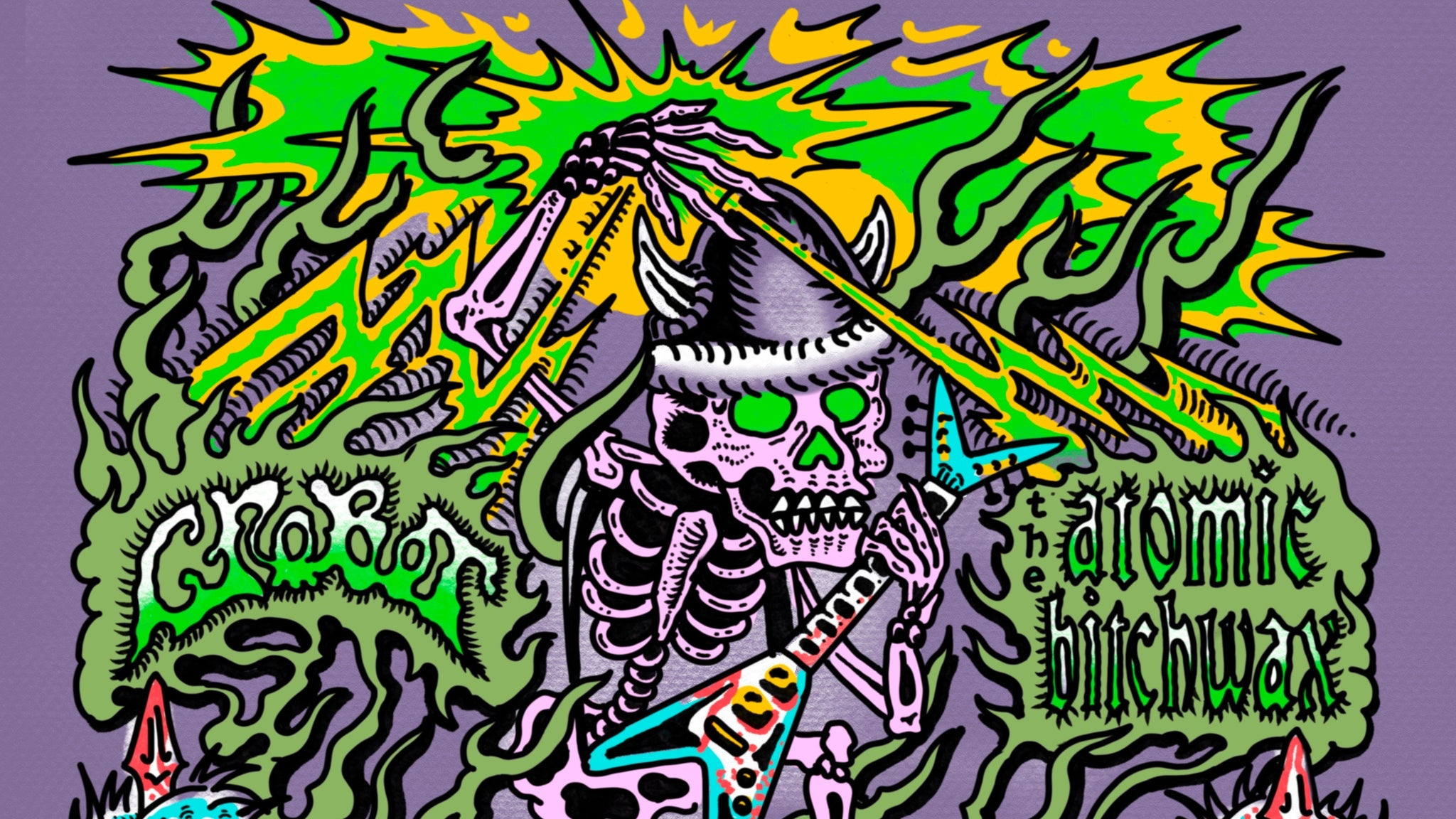 Crobot + The Atomic Bitchwax