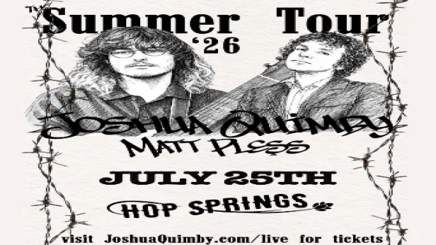 Joshua Quimby & Matt Pless Summer Tour