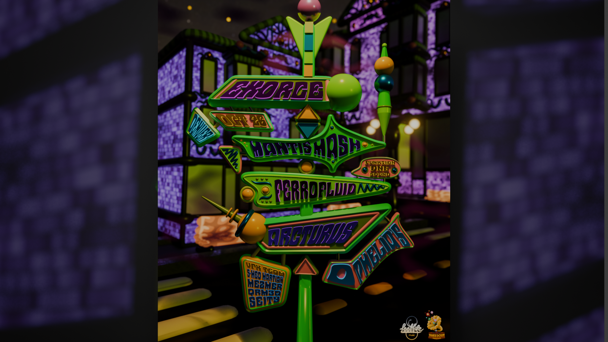 Shakedown Presents Ekorce w/ Mantismash, Ferrofluid & Arcturus.