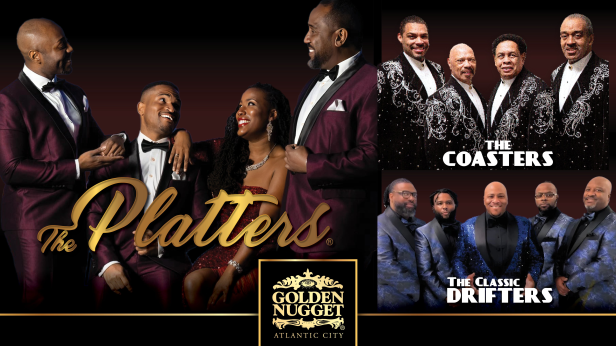 The Platters®  Live with The Classic Drifters & The Coasters