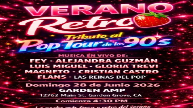 RETRO FRESA TRIBUTO AL POP 90s Tour