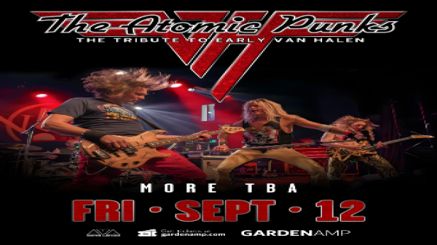 Van Halen tribute Atomic Punks at Garden Amp