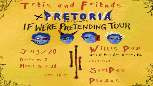 Treis & Friends, Soulpax, Pretoria, and plazas