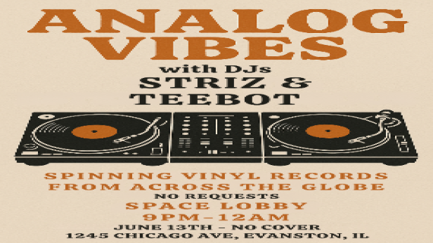 DJ Teebot & Striz Analog Vibes: All Vinyl Records from Across the Globe | Space Lobby