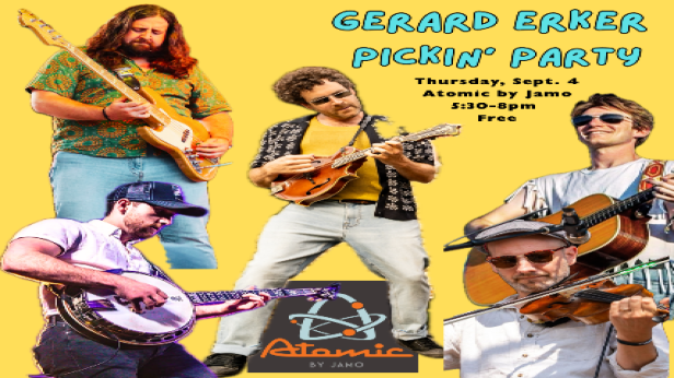Gerard Erker Bluegrass Pick FREE W/RSVP