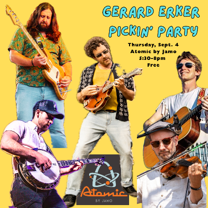 Gerard Erker Bluegrass Pick FREE W/RSVP