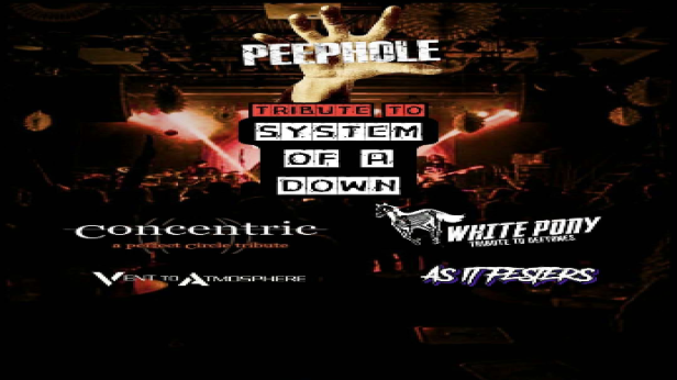 Peephole, Concentric (A Perfect Circle Tribute), White Pony (Deftones Tribute)