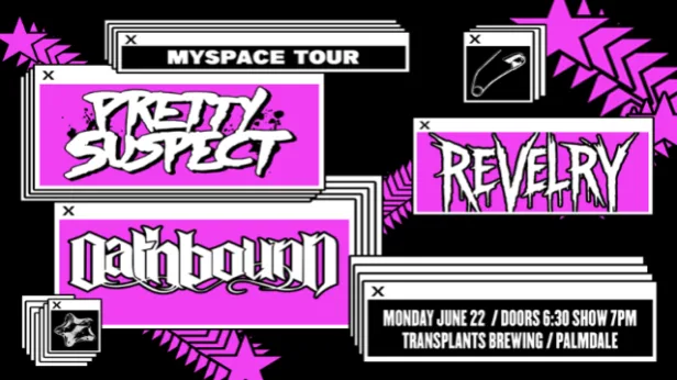 FREE SHOW: PRETTY SUSPECT / REVELRY / OATHBOUND