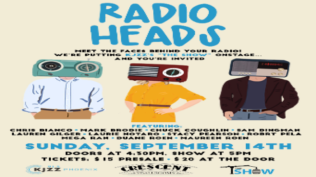 RADIO HEADS: KJZZ'S "THE SHOW" LIVE AND ONSTAGE!
