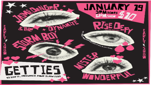 Jaimee Danger & The Dynamites, Storm Boy, Rise Defy, And Mister Wonderful