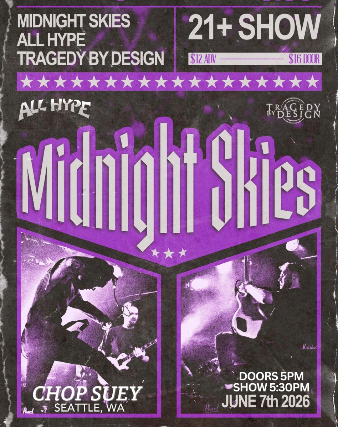 Midnight Skies, All Hype, Tragedy By Design