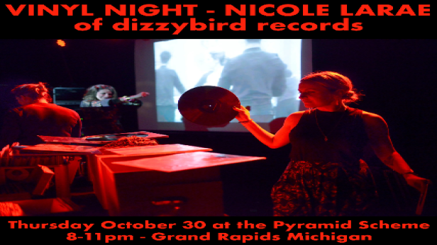 Vinyl Night - Nicole LaRae of dizzybird records