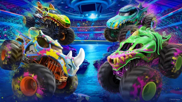 Hot Wheels Monster Trucks Live Color Bash
