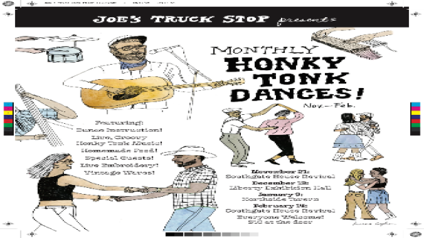 Monthly Honky Tonk Dance with Joe's Truck Stop!