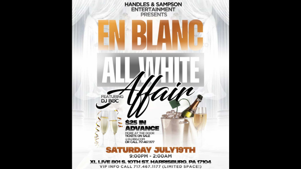 Handles & Samspon Present: All White Affair