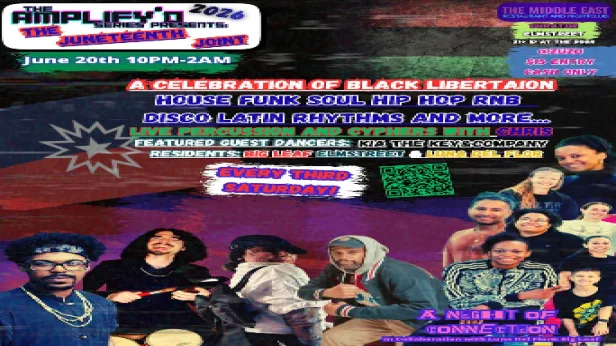 The Amplify'd Series Presents: The Juneteenth Joint ft. Big Leaf, Elmstreet, Luna Del Flor
