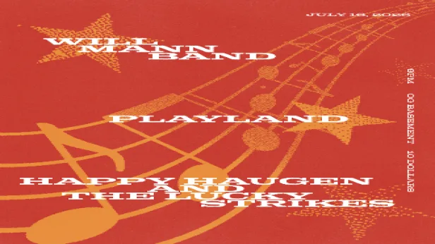 Will Mann Band, Playland and Happy Haugen and The Lucky Strikes